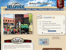 Tablet Screenshot of belgradechamber.org